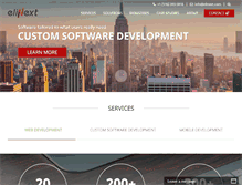 Tablet Screenshot of elinext.com